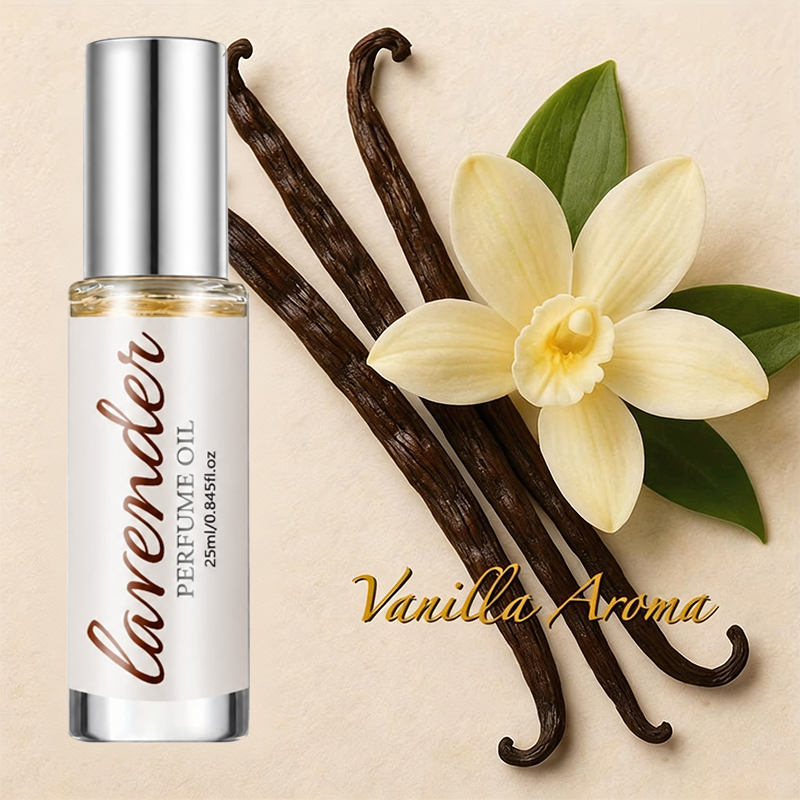 Perfume Fragrance Enhancer - バニラフレグランス香水エッセンシャルオイルスプレー、25ml、軽やかな香りのボディ香水、長時間持続する香り、優しく非刺激性、敏感肌にも適しています、異性を惹きつけるロマンチックな魅力、昼夜兼用、ホリデーギフトに最適、パーティー、特別な機会、デート、集まり、旅行に最適、ウォーキング時のドーパミン効果、女性用フレグランス、魅力と自信を高めます。