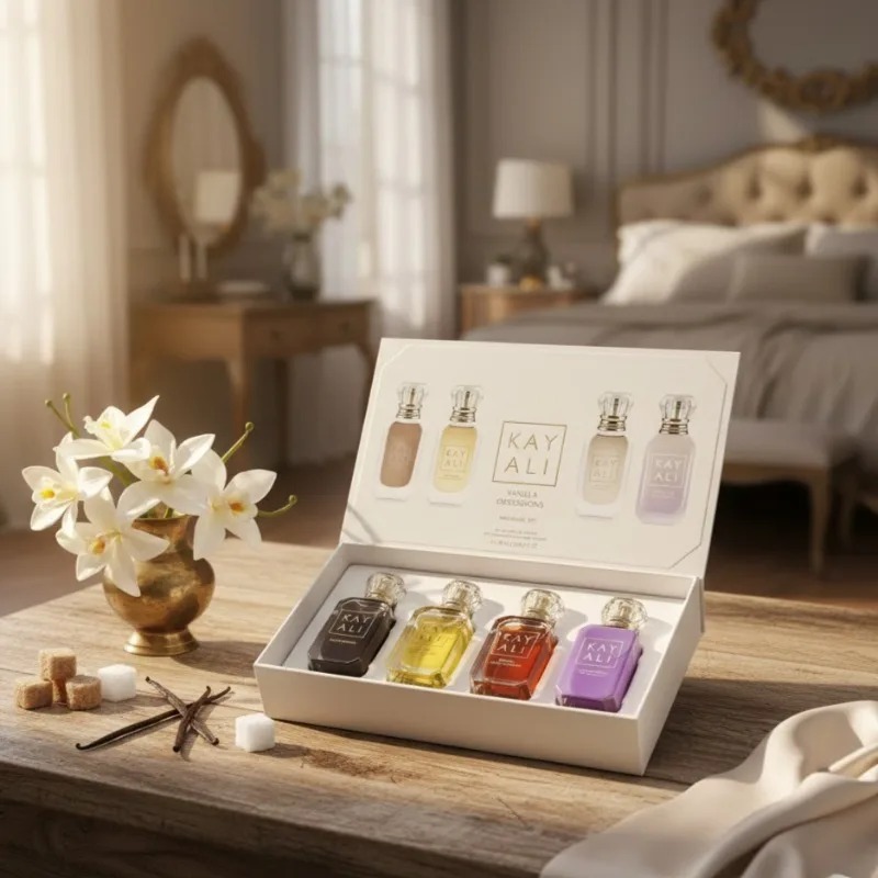 Perfume Royal Fragrance - カヤリ セット ユニセックス パフューム 4*10ml 長持ちするフレッシュでマイルドなエレガントなフローラルフルーティムスクのナチュラルな香り