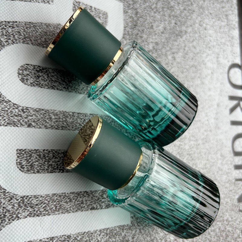 Perfume Fragrance Story - 30/50ml ガラス香水スプレーボトル、空の詰め替え可能なトラベルアトマイザー、ポータブルサンプルディスペンサー