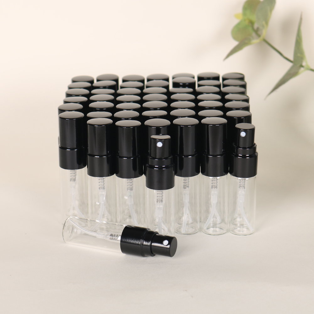 50 個 3 ミリリットルアルミスプレーヘッド透明ガラス香水 - Perfume Fragrance Story のレビューと価格