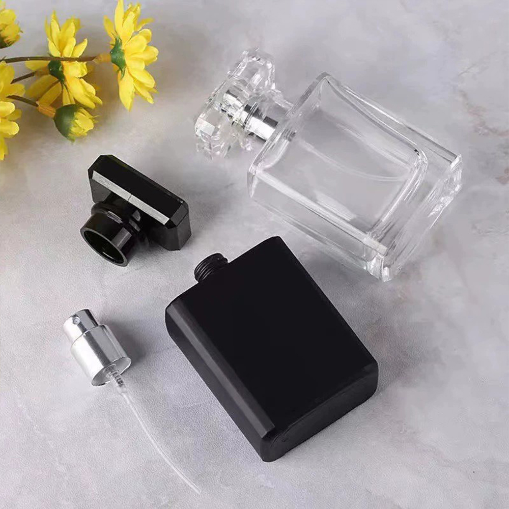 5 個 10 個 20 個 50 ミリリットル透明黒香水瓶ト - Perfume Fragrance Story のレビューと価格