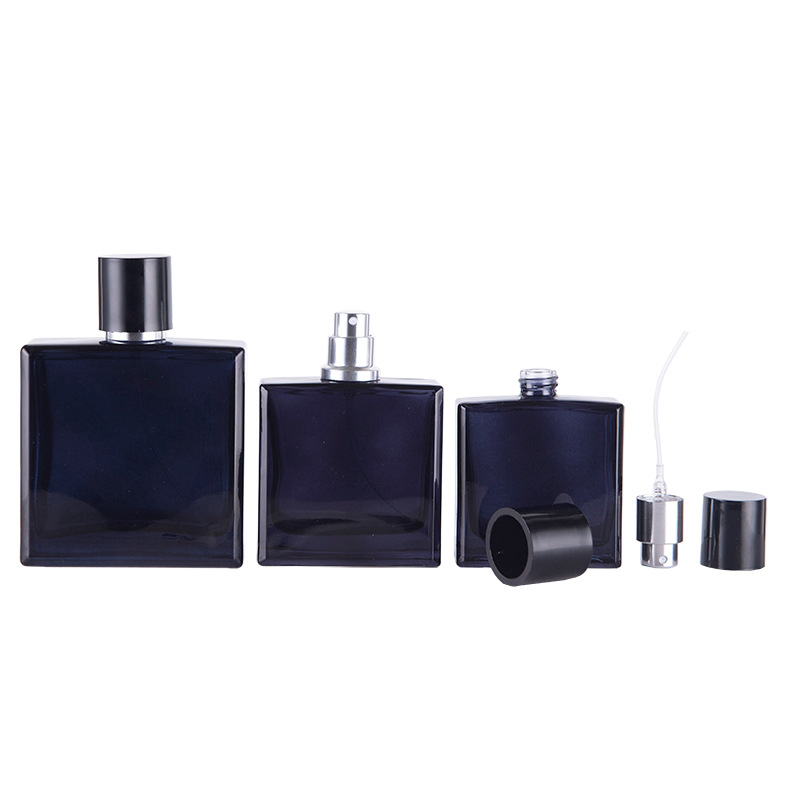 透明な正方形の平らなガラスの香水スプレーボトル,化粧品用の詰 - Perfume Fragrance Story のレビューと価格
