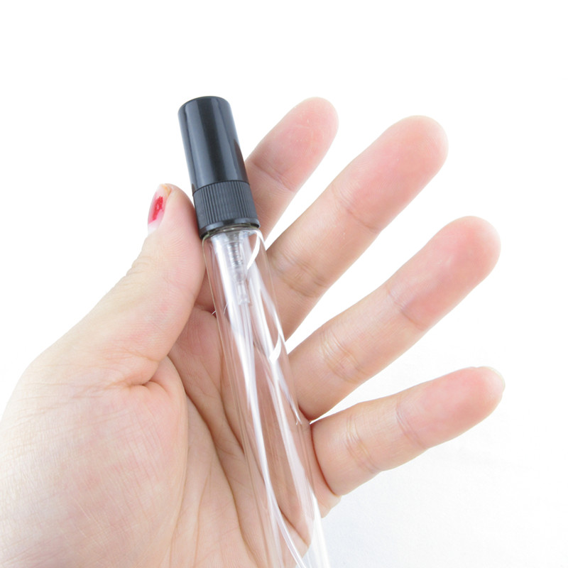 スプレー付きの詰め替え可能なガラス瓶,黒の香水スプレーボトル - Perfume Fragrance Story のレビューと価格