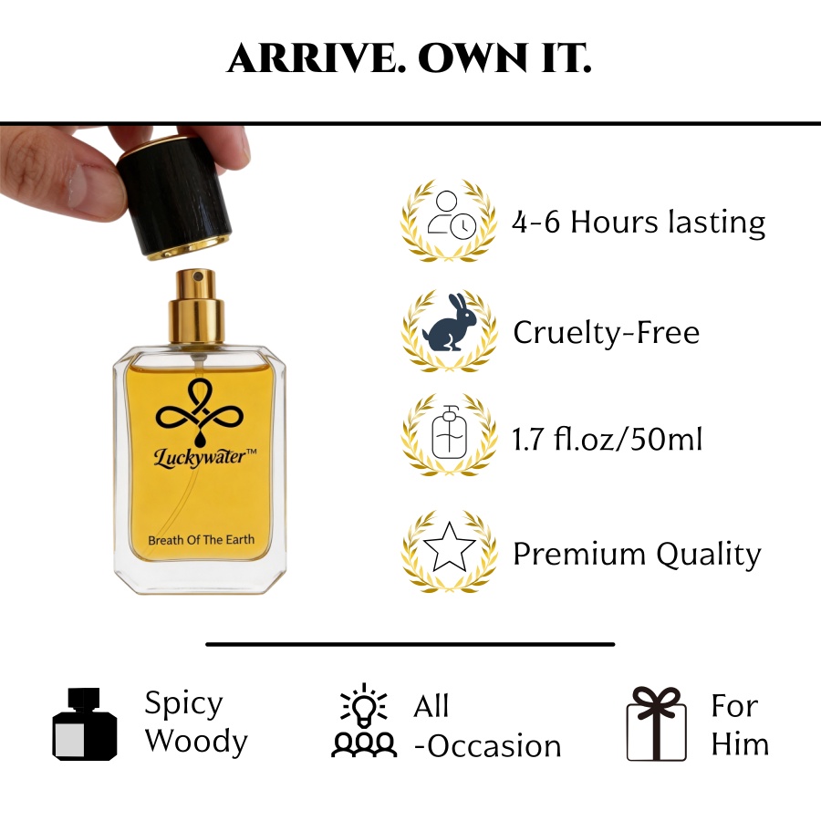 長持ちするプレミアムメンズコロン、50mlスプレー オードパ - Perfume And Fragrance のレビューと価格