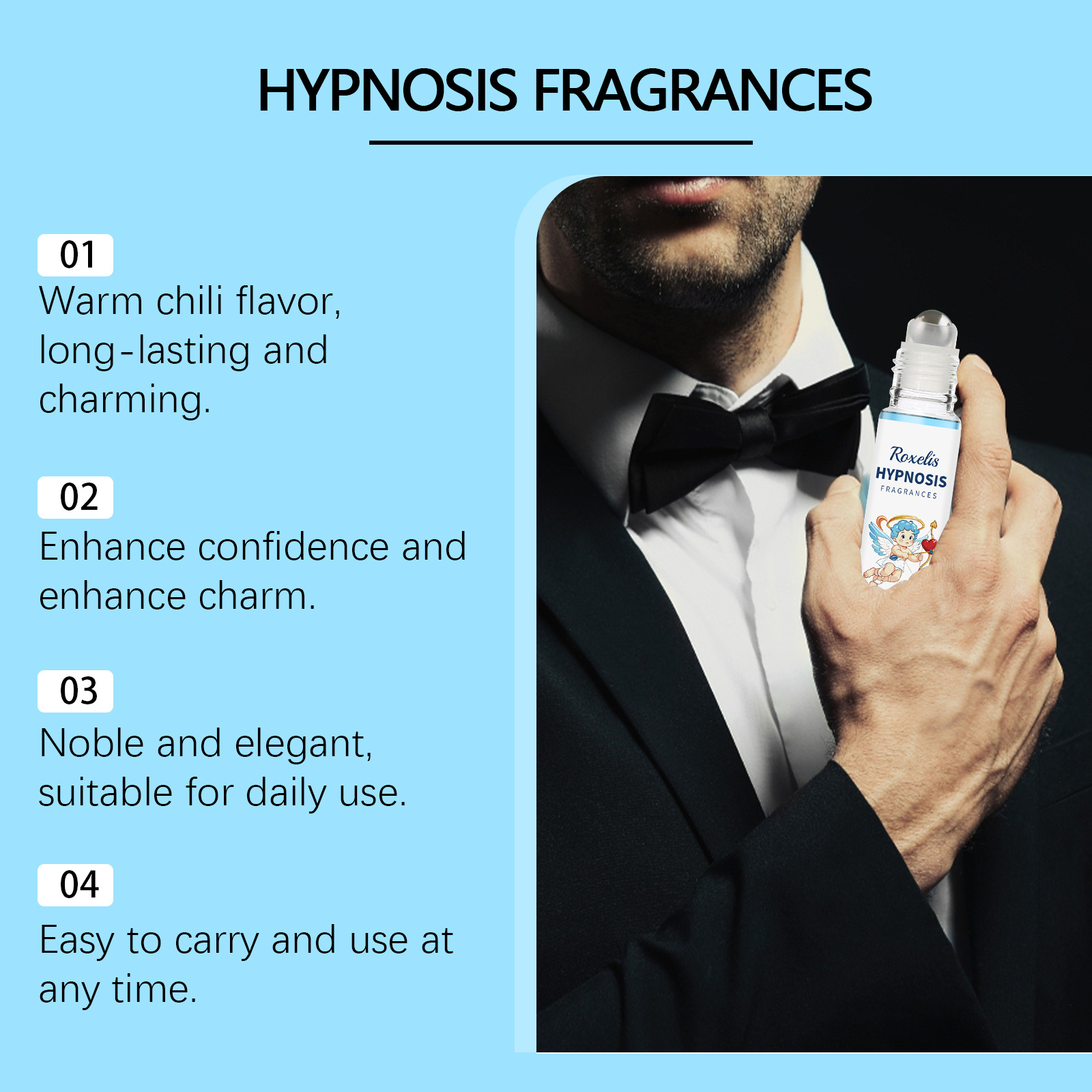 メンズフェロモン香水、フレッシュな香り、外出先でも長時間持続 - Perfume Fragrance Enhancer のレビューと価格